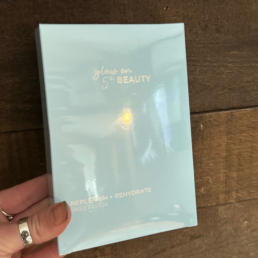 NWT Glow on 5th Sheet Masks